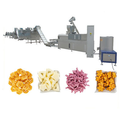 Vidéo Excursion-inspection fournie Maïs Puff Snack Machines d'extrusion pour la fabrication des aliments