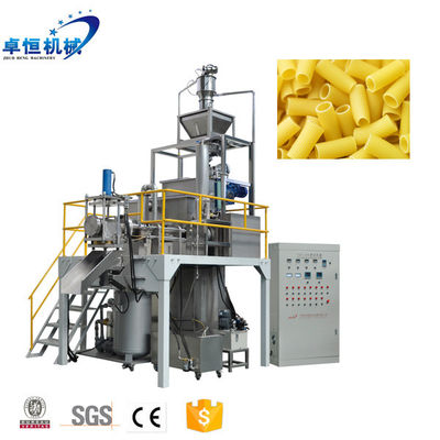 Ligne de production d'extrudeuse de pâtes de macaronis entièrement automatique avec des types de transformation avancés