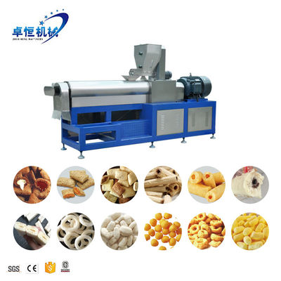 Machine automatique personnalisable de production de produits alimentaires à base de puff snack à tension 380v