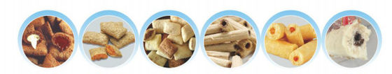 Machine automatique personnalisable de production de produits alimentaires à base de puff snack à tension 380v
