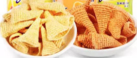 SIMENS Motor Strength Doritos Bugle Tortilla Chips Extrudeuse de fabrication de la machine pour les collations