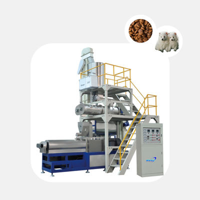 1000 kg/h Capacité Automatique versatile ligne de production de nourriture pour chiens pour les solutions polyvalentes