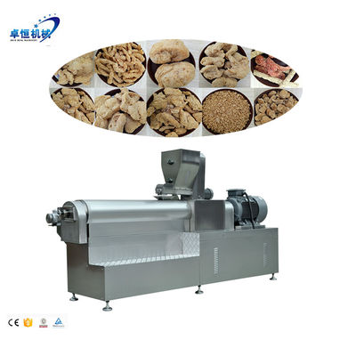 Extrudeuse à double vis ligne de production de barres de protéines de soja avec une puissance de 35 kW