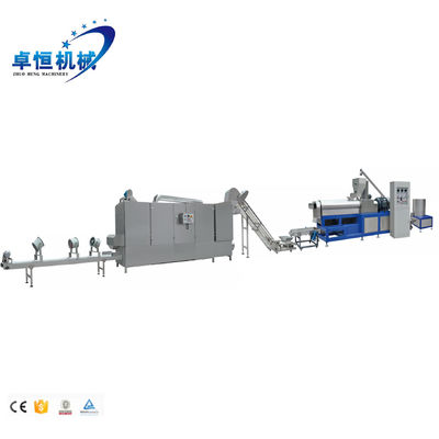 Extrudeuse à double vis ligne de production de barres de protéines de soja avec une puissance de 35 kW