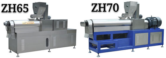 Ligne de production d'aliments à base de céréales entières Chips de blé de maïs Flocons de puff Snack Extrudeuse Machine de traitement de fabrication