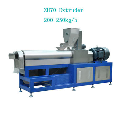 Ligne de production d'aliments à base de céréales entières Chips de blé de maïs Flocons de puff Snack Extrudeuse Machine de traitement de fabrication