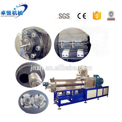 Ligne de production d'extrudeuse à moteur pour chips de corn frit à haute efficacité de 3500 kg