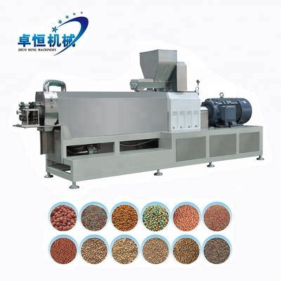 Service après-vente fourni ligne de production de nourriture pour animaux de compagnie pour les collations pour animaux de compagnie de grande capacité