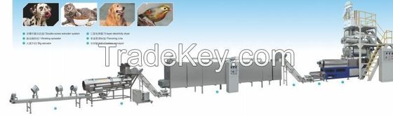 Fabrication d'une ligne de traitement de 3000 kg d'acier inoxydable pour animaux de compagnie