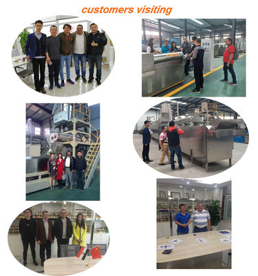 Durable 3500 KG machine automatique de fabrication de frites à base de maïs