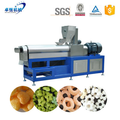 Restaurant extrudeuse à double vis machine à faire des collations au millet riz maïs maïs blé