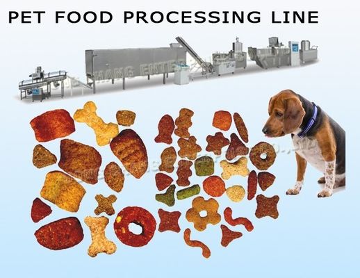 Ligne de production d'aliments pour animaux de compagnie Machine d'extrusion de mélangeur pour les aliments pour poissons riches en protéines dans les aliments
