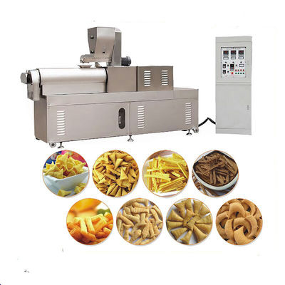 380v automatique à part entière bourdons frits chips collation machine à faire de la nourriture pour les aliments à grande échelle