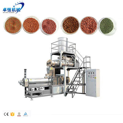 Machine à extruder à double vis pour usine alimentaire, ligne de production de granulés pour aliments pour poissons