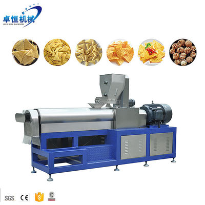 Machine à extruder les collations frites à double vis en acier inoxydable pour les chips de maïs tortilla Doritos