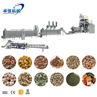 Machine d'extrusion pour la fabrication de granulés pour chiens CAT avec ligne de traitement automatique complète