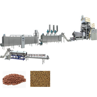 Machines de transformation d'aliments pour animaux de compagnie pour la production de granulés flottants d'aliments pour poissons dans les boissons alimentaires