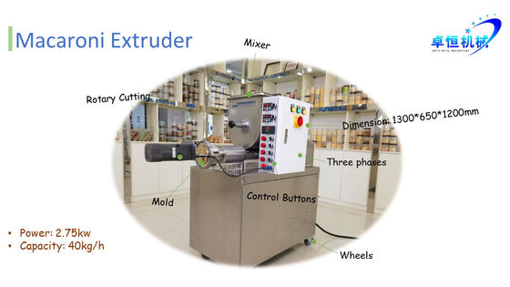 Facile à utiliser Machine automatique d'extrusion de pâte courte avec vidéo d'inspection