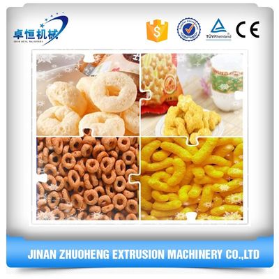 Condition haute productivité Puff Snack Food Extruder ligne de production de la machine de fabrication