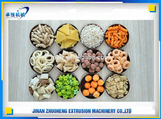 Bonne machine de fabrication d'extrudeuse de nourriture de petit poivre de maïs sur mesure pour un fonctionnement facile