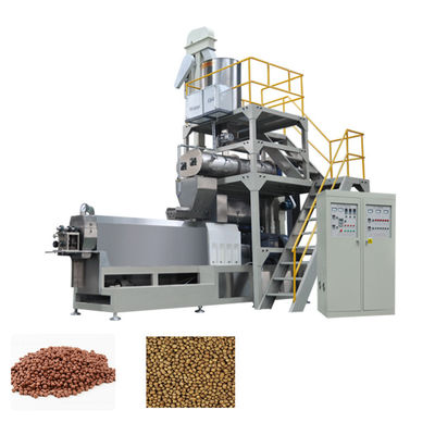 110kw/160kw/200kw/350kw Floating Fish Feed Making Machine Line Voltage 380v/400v/415v/440v La ligne de fabrication de l'alimentation pour poissons flottante