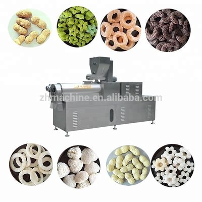 Extrudeuse à double vis pour les chips de riz au maïs soufflé