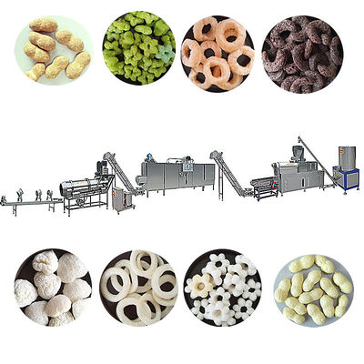 Machine de transformation alimentaire à extrudeuse à puffée de riz économe en énergie pour les magasins de boissons alimentaires