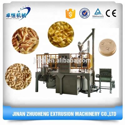 précision Extrudeuse à vis unique multifonctionnelle Macaroni machine à faire des pâtes pour l'industrie