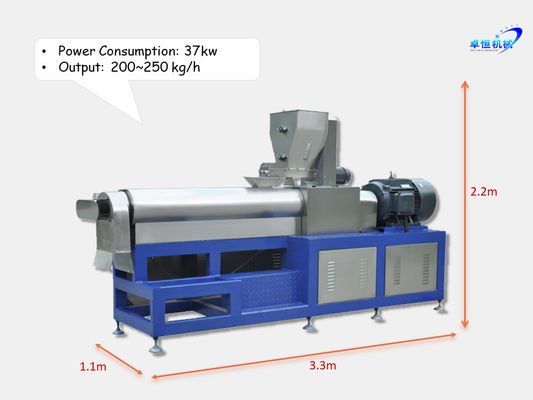 Fabrication de collations faciles avec une capacité de 200-250 kg/h