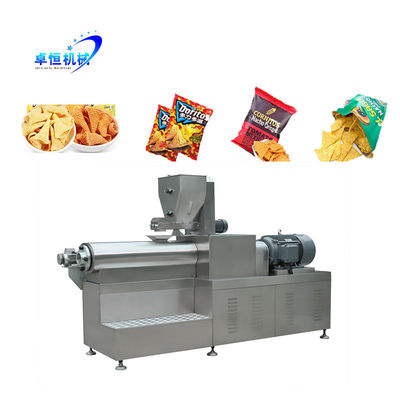 Nachos Tortilla Doritos Chips de maïs frits Snack Machine de fabrication de nourriture ligne de traitement