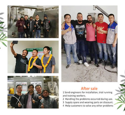 Extrudeuse multifonctionnelle en argent entièrement automatique pour les bâtons de maïs de riz mousseux