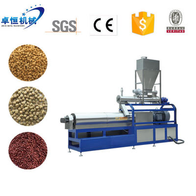 Extruseuse à double vis pour aliments pour animaux de compagnie avec boîte de vitesses et inspection vidéo