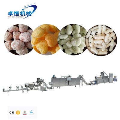 Ligne de production d'aliments à base de flocons de maïs avec extrudeuse automatique à double vis de 56 kW