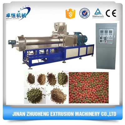 Produit alimentaire 150 kg/h Capacité Produit alimentaire pour poissons Machine de transformation de granulés pour aliments secs pour animaux de compagnie