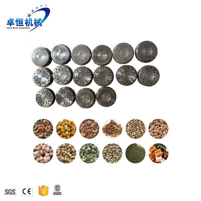 Matériau de base de la farine de céréales Extrudeuse à double vis en acier inoxydable pour usine de granulés pour animaux de compagnie