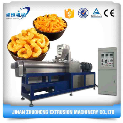 ABB Relais alimentés par des collations gonflées Chips Machine à faire de la nourriture avec vidéo d'inspection sortante