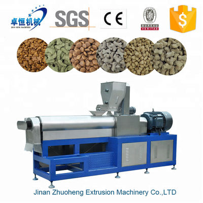 Machine à extruder de nourriture pour animaux de compagnie de type sec et humide à tension personnalisée pour la meilleure vente