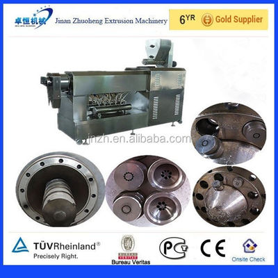 Extrudeuse à vis unique personnalisée machine de fabrication de la ligne de production de pâtes de macaronis pour l'industrie