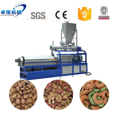 Extrudeuse de transformation de granulés de nourriture pour animaux de compagnie de 1500 kg pour ligne automatique complète de nourriture pour chats et chiens