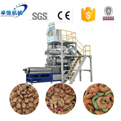 Extrudeuse de transformation de granulés de nourriture pour animaux de compagnie de 1500 kg pour ligne automatique complète de nourriture pour chats et chiens