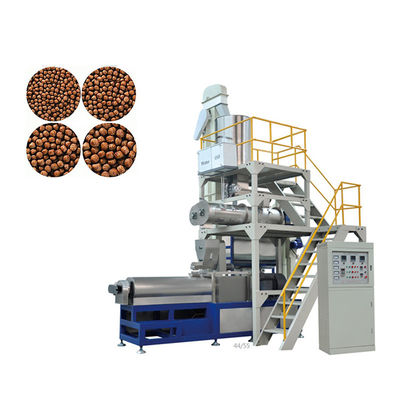 Machine à extruder les aliments pour animaux de compagnie pour la fabrication automatique complète des aliments pour chats et chiens dans les fermes