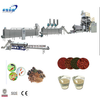 Machine à pellets de nourriture pour animaux de compagnie de 5000 kg de capacité Facile à utiliser et conception en plumes