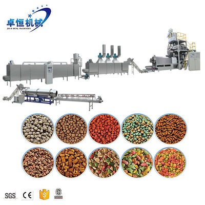 Ligne de production d'aliments pour poissons flottants/machine de fabrication d'aliments pour crevettes destinée à la transformation des aliments pour animaux de compagnie