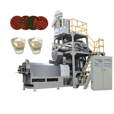 5 tonnes/h ligne de production d'extrudeuse à double vis pour l'alimentation du poisson pour l'élevage du poisson