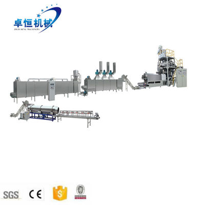 Ligne de production complète machine de traitement de l'extrudeuse alimentaire pour chiens de compagnie en acier inoxydable