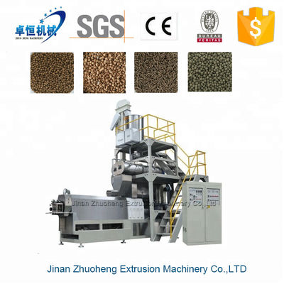Machine à pellets flottante pour aliments pour poissons pour le traitement par extrusion à deux vis Type et sortie