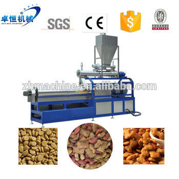 Machine électrique de biscuits pour chiens pour la production de nourriture pour animaux de compagnie en acier inoxydable de 1500 kg