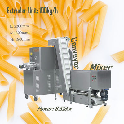 Machine à extruder de 100 kW pour la production de petits macaronis dans les boissons alimentaires